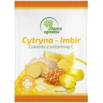Owoce Ogrodów Ziołowe cukierki z witaminą C Cytryna Imbir