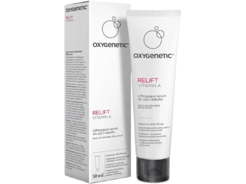 Oxygenetic Relift Vitamin A Liftingujące serum do szyi i dekoltu