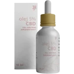 3H CBD Olej FULL SPECTRUM, olejek, 5%
