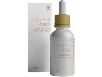 Zdjęcie produktu 3H CBD Olej FULL SPECTRUM, olejek, 5%