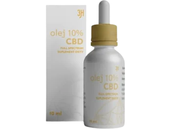 Zdjęcie produktu 3H Olej CBD 10% FULL SPECTRUM, olejek, 10%