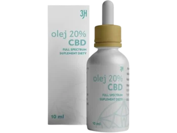 Zdjęcie produktu 3H Olej CBD 20% FULL SPECTRUM, krople, 20%