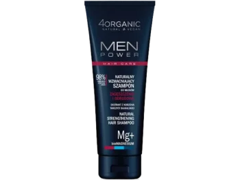 Zdjęcie produktu 4ORGANIC Men Power Naturalny wzmacniający szampon Zagęszczenie i odbudowa