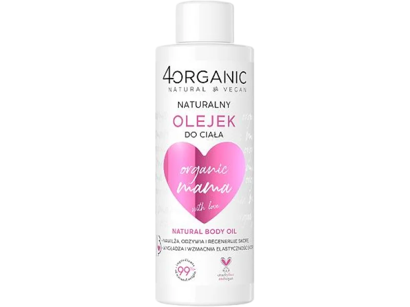 4ORGANIC Organic Mama Naturalny olejek do ciała