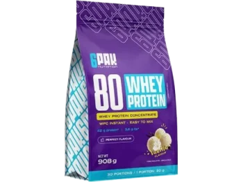 Zdjęcie produktu 6PAK 80 Whey Protein smak waniliowy, proszek
