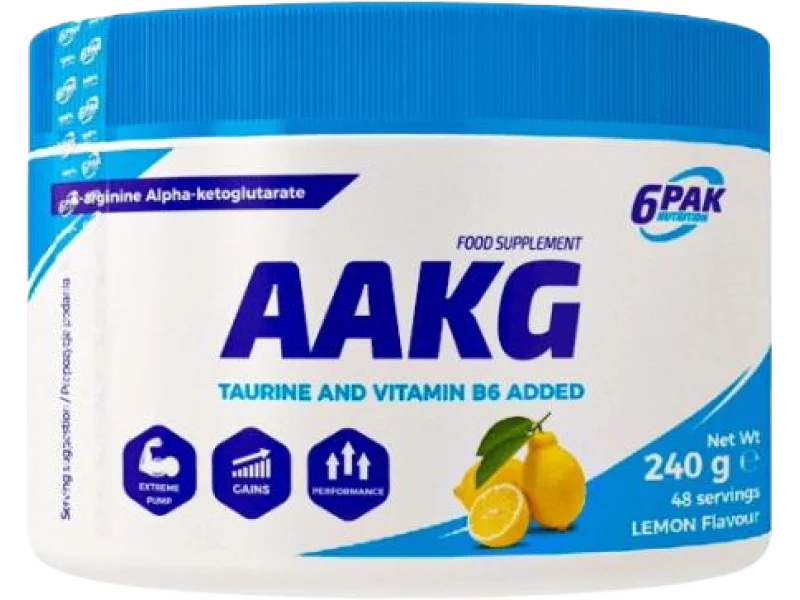 6PAK Nutrition AAKG cytryna, proszek