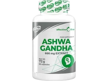 Zdjęcie produktu 6Pak Nutrition Ashwagandha, kapsułki, 666 mg
