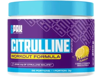 Zdjęcie produktu 6Pak Nutrition Citrulline Cytrulina Cytryna, proszek, 2256 mg