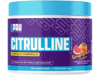 Zdjęcie produktu 6Pak Nutrition Citrulline Cytrulina Grapefruit, proszek, 2256 mg