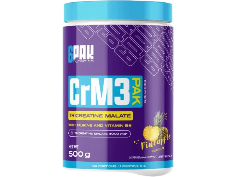 6Pak Nutrition CrM3 PAK Kreatyna Ananas, proszek
