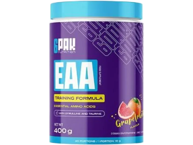6Pak Nutrition EAA smak grejpfrutowym, proszek