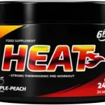 6Pak Nutrition Heat Jabłko-Brzoskwinia, proszek