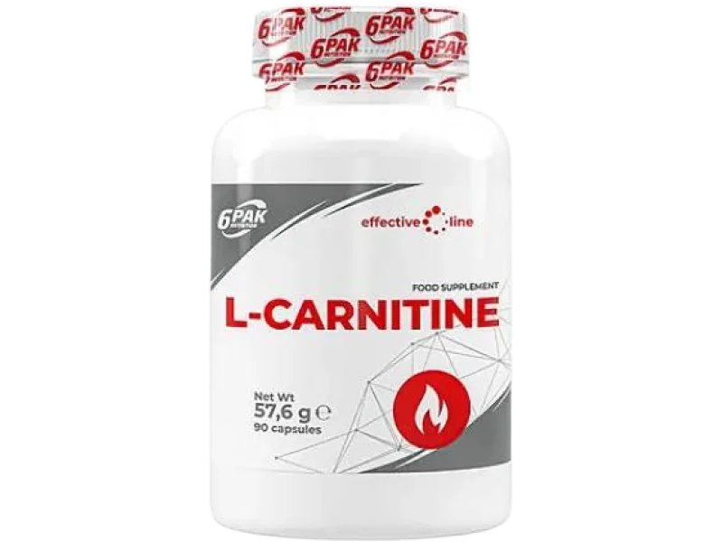6PAK Nutrition L-Carnitine, kapsułki, 680 mg