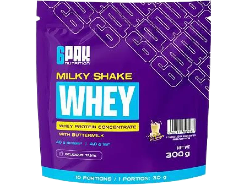 6Pak Nutrition Milky Shake Whey Wanilia, proszek
