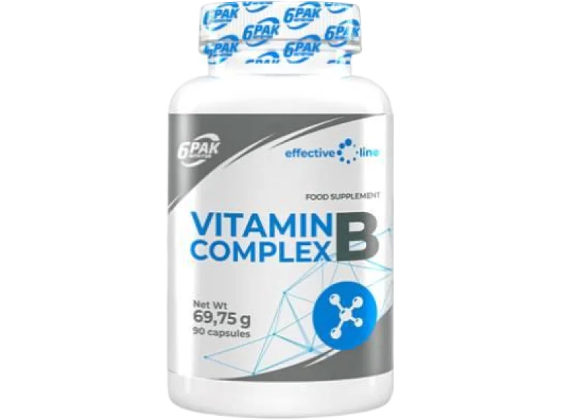 6PAK Nutrition Vitamin B Complex, kapsułki