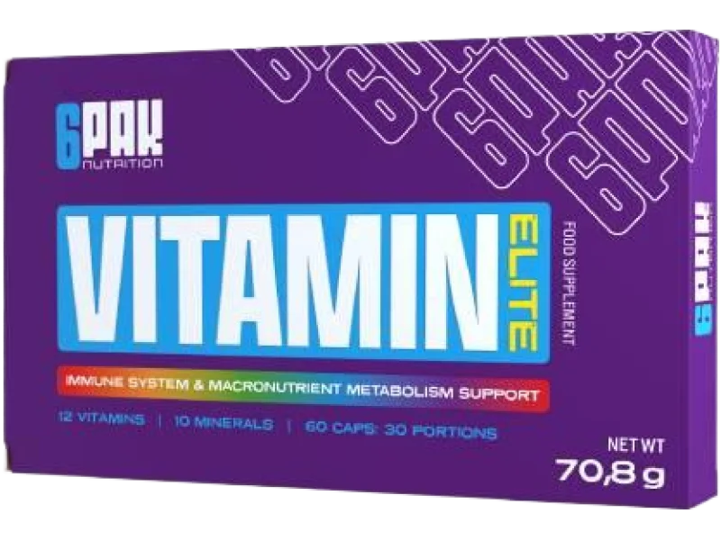 6PAK Nutrition Vitamin Elite, kapsułki