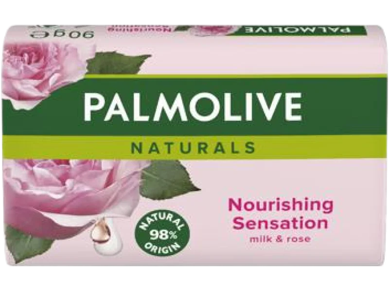 PALMOLIVE NATURALS Mleko i Róża, mydło