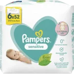Pampers Chusteczki Nawilżane Sensitive