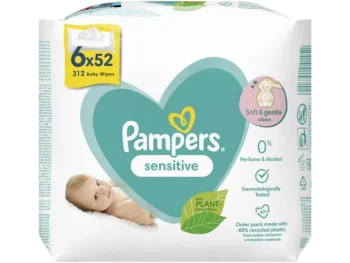 Pampers Chusteczki Nawilżane Sensitive