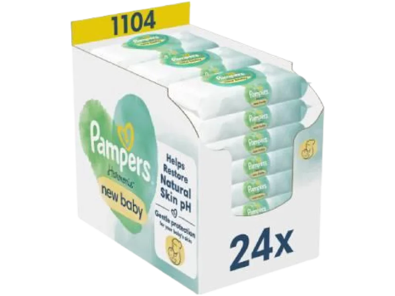 Pampers Harmonie New Baby Chusteczki nawilżane dla noworodków