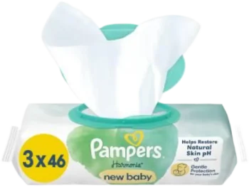 Pampers Harmonie New Baby Chusteczki nawilżane