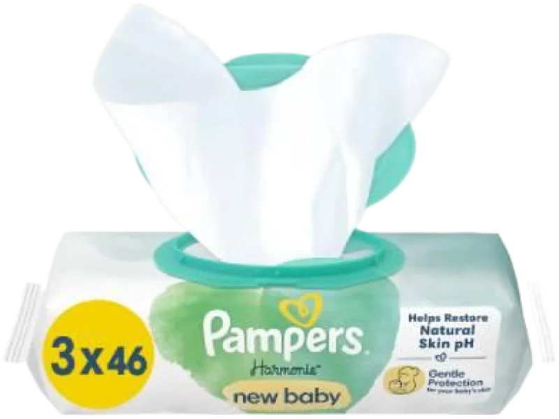 Pampers Harmonie New Baby Chusteczki nawilżane