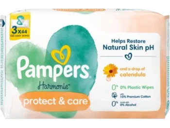 Zdjęcie produktu Pampers Harmonie Protect&Care Chusteczki nawilżane