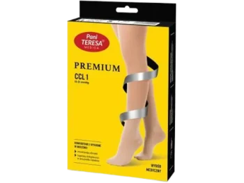 Zdjęcie produktu PANI TERESA Rajstopy medyczne uciskowe ciążowe PREMIUM