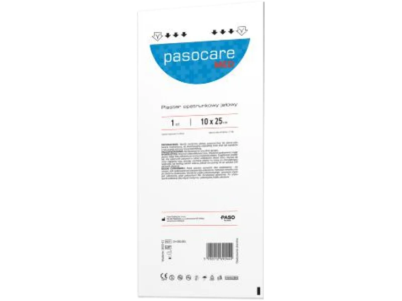 PASOCARE MED Plaster opatrunkowy jałowy, opatrunek
