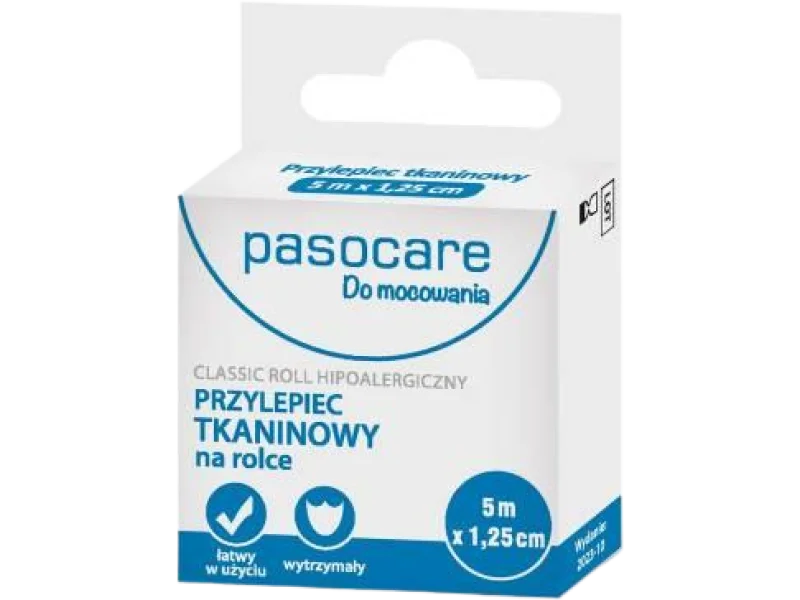 PASOCARE Plaster Tkaninowy Na Rolce