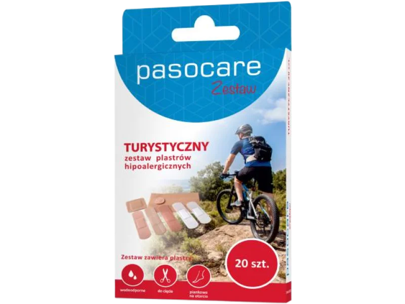 PASOCARE Plaster zestaw turystyczny, plastry