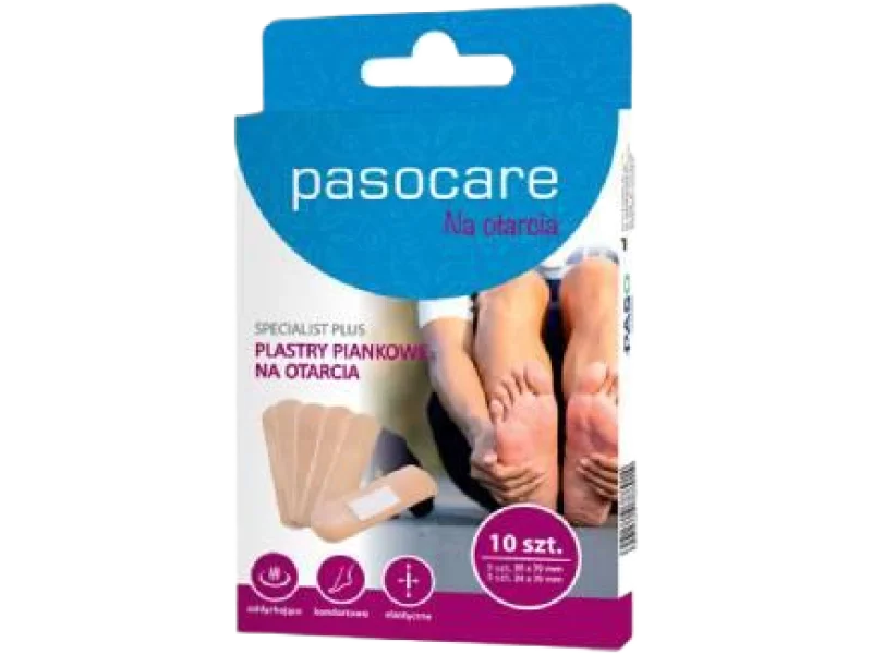 PASOCARE Plastry Piankowe Na Otarcia
