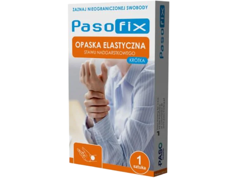 PasoFix Opaska elastyczna stawu nadgarstkowego krótka