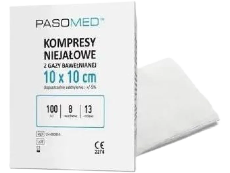 PASOMED Kompresy Niejałowe 13N 8W