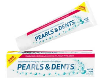 PEARLS & DENTS pasta do zębów dla osób noszących aparat ortodontyczny, 1450 ppm F-