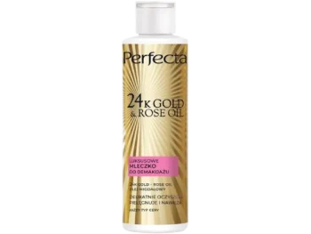 Zdjęcie produktu PERFECTA 24K Gold & Rose Oil Luksusowe mleczko do demakijażu