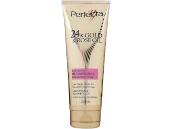 PERFECTA 24k Gold & Rose Oil Luksusowy regenerujący balsam do ciała