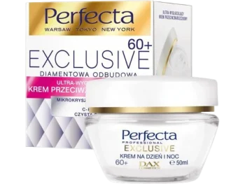 Zdjęcie produktu PERFECTA Exclusive Diamentowa Odbudowa Krem ultra-wygładzający na dzień i noc 60+