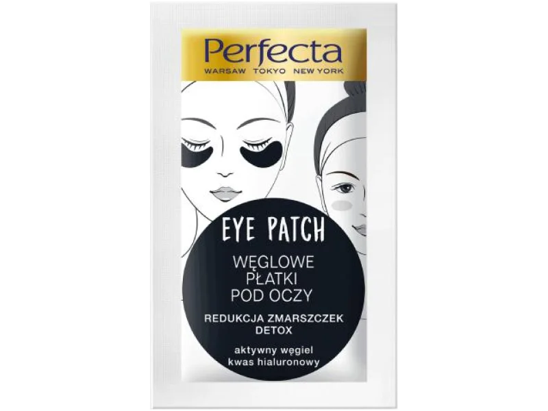 PERFECTA Eye Patch Węglowe płatki pod oczy, plastry