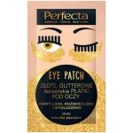 PERFECTA Eye Patch Złote glitterowe koreańskie płatki pod oczy