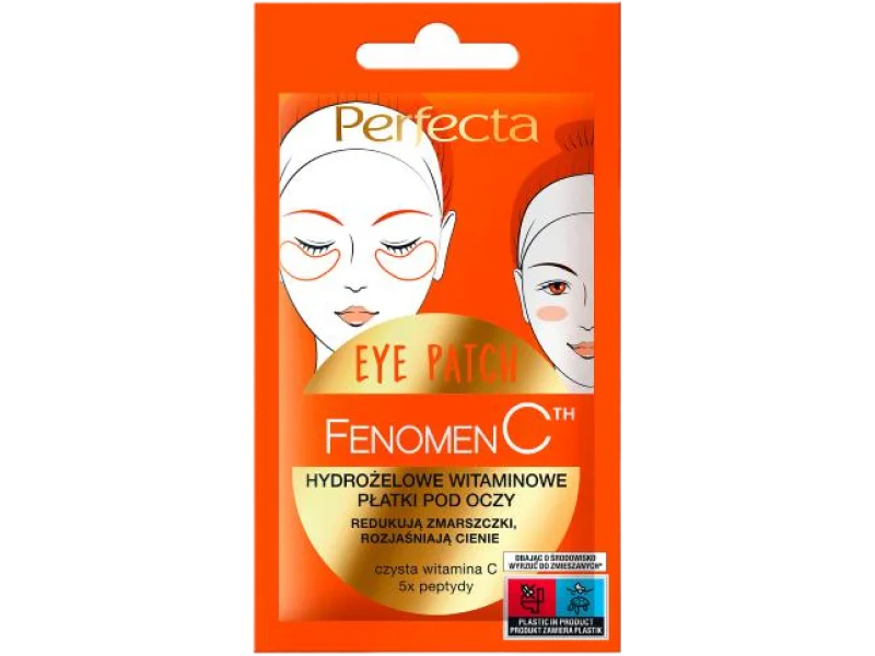 PERFECTA Fenomen C Eye Patch Hydrożelowe witaminowe płatki pod oczy, plastry