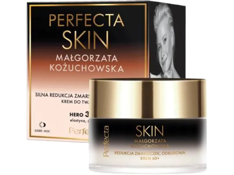 PERFECTA Skin Małgorzata Kożuchowska Krem do twarzy przeciwzmarszczkowy na dzień i na noc 60+