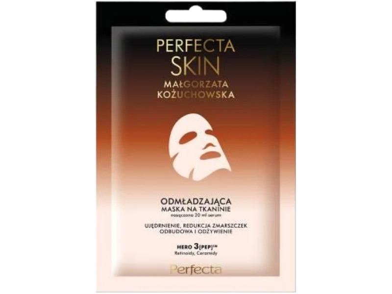 Perfecta Skin Małgorzata Kożuchowska Odmładzająca maska na tkaninie
