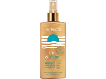 Zdjęcie produktu PERFECTA Tan & Shine Brązująco-rozświetlająca mgiełka do ciała