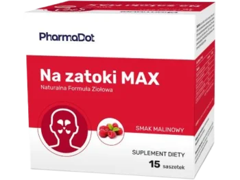 Zdjęcie produktu Pharma Dot Na Zatoki Max, proszek w saszetkach