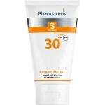 PHARMACERIS S SUN PROTECT Nawilżająca emulsja do opalania SPF30, emulsja na skórę