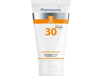 Zdjęcie produktu PHARMACERIS S SUN PROTECT Nawilżająca emulsja do opalania SPF30, emulsja na skórę