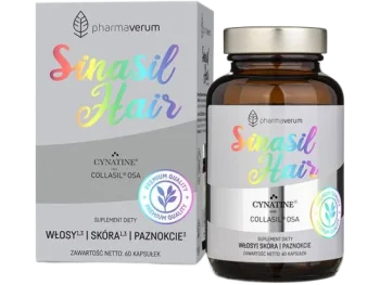 Zdjęcie produktu Pharmaverum SinasilHair włosy + skóra + paznokcie, kapsułki