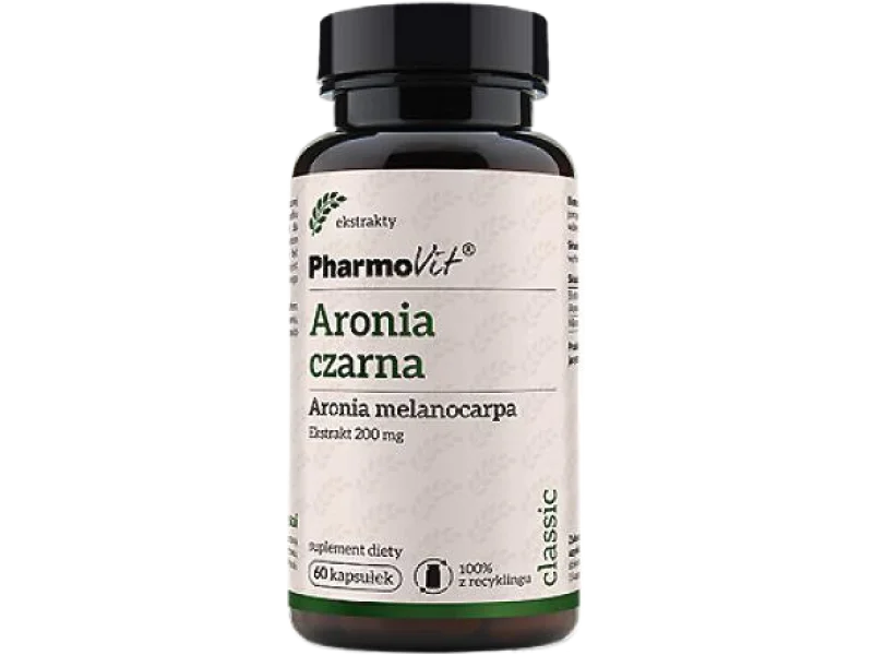 PHARMOVIT Aronia czarna ekstrakt 20:1, kapsułki