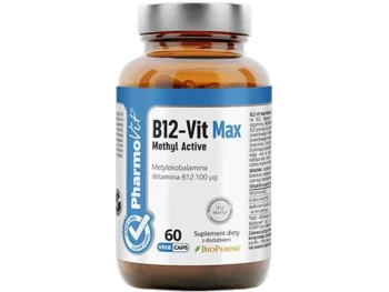 Zdjęcie produktu PHARMOVIT B12-Vit Max Methyl Active, kapsułki, 100 µg